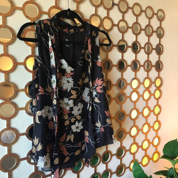 Available - Maeve Floral Print Dressy Tank - Picture 2 of 7